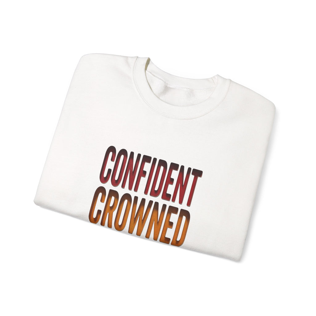 Confident Crowned Courageous Sweatshirt | Juneteenth Pan-African 1865 Freedom