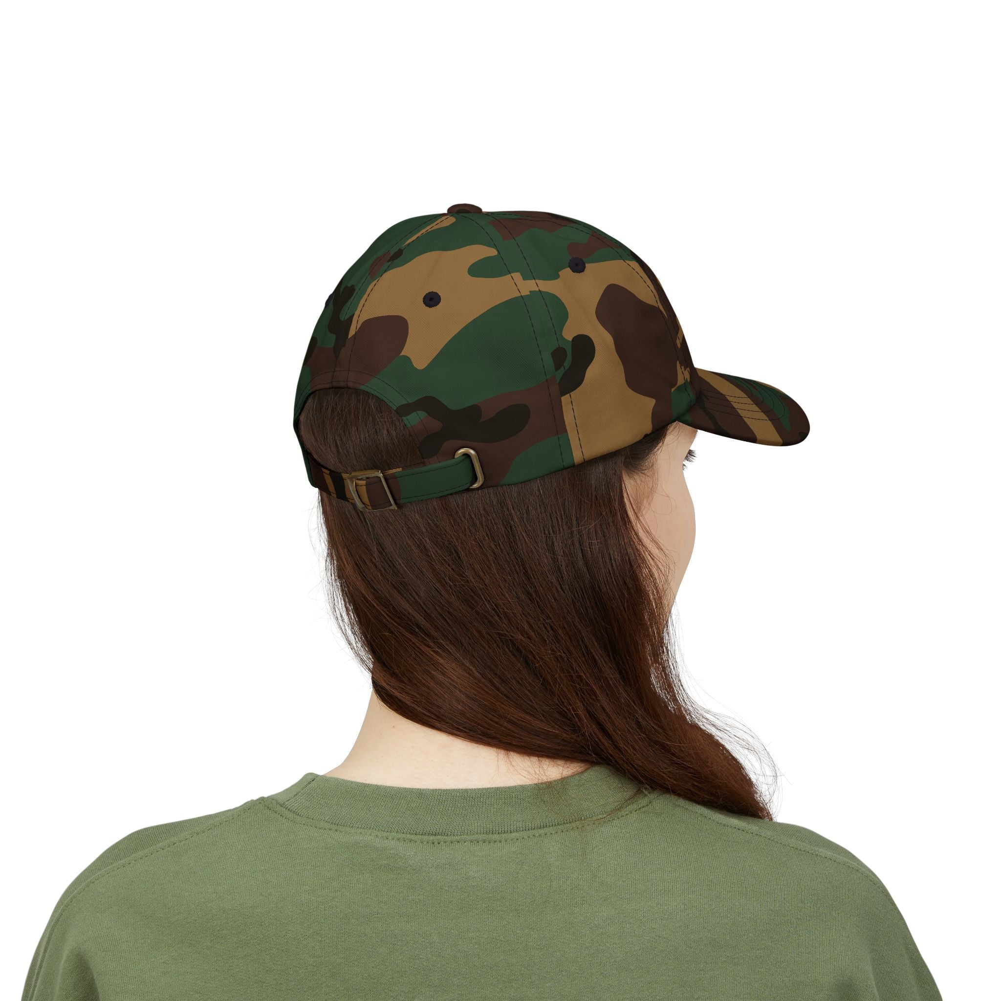 Dad Cap — "Mi Good. Mi Blessed. Mi Unbothered." Embroidered Crown Hat