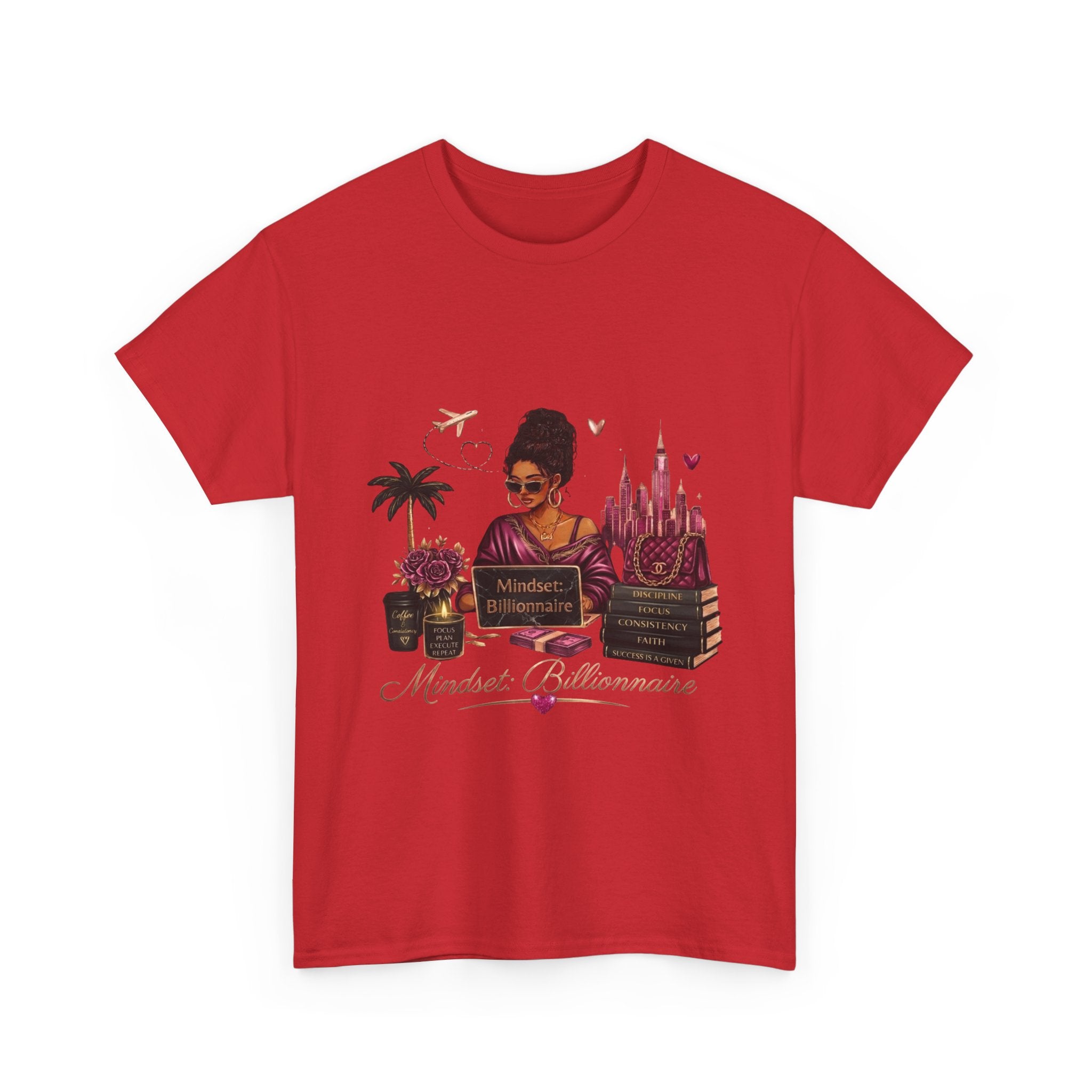 Black Mompreneur Travel Tee — Mom Boss Entrepreneur Shirt