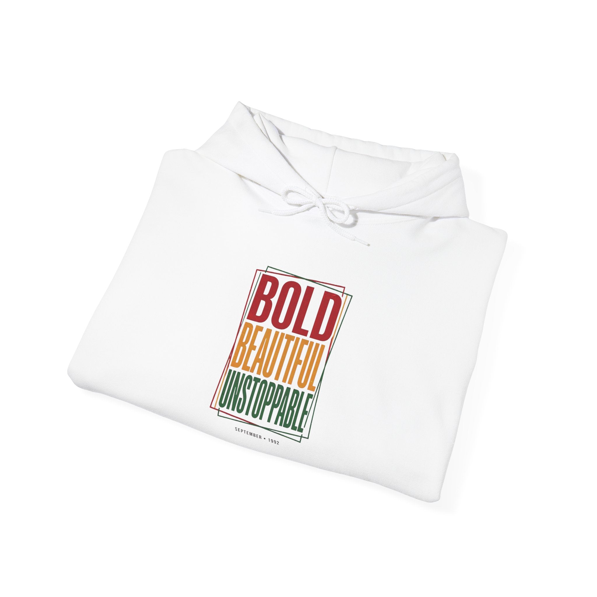 Bold Beautiful Unstoppable Hoodie | Juneteenth Pan-African 1865 Freedom