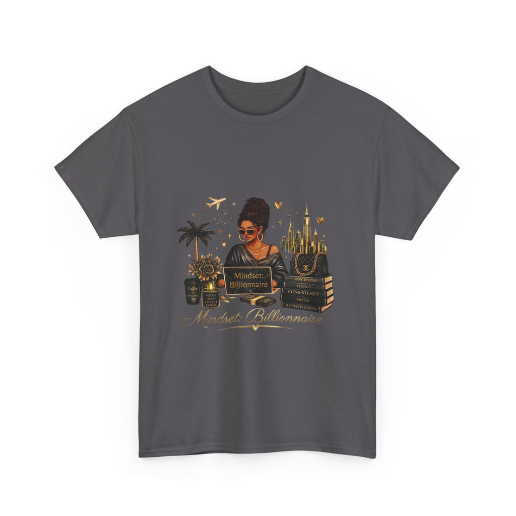 Millionnaire Mindset T-Shirt — Hustler Entrepreneur Motivational Tee