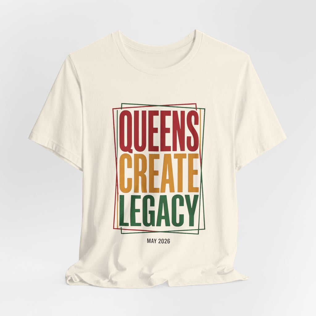 Queens Create Legacy T-Shirt | Juneteenth Pan-African 1865 Freedom Pride