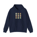 Retro Jam Jar Grid Hoodie | Vintage Food Graphics, Nostalgic Diner Style