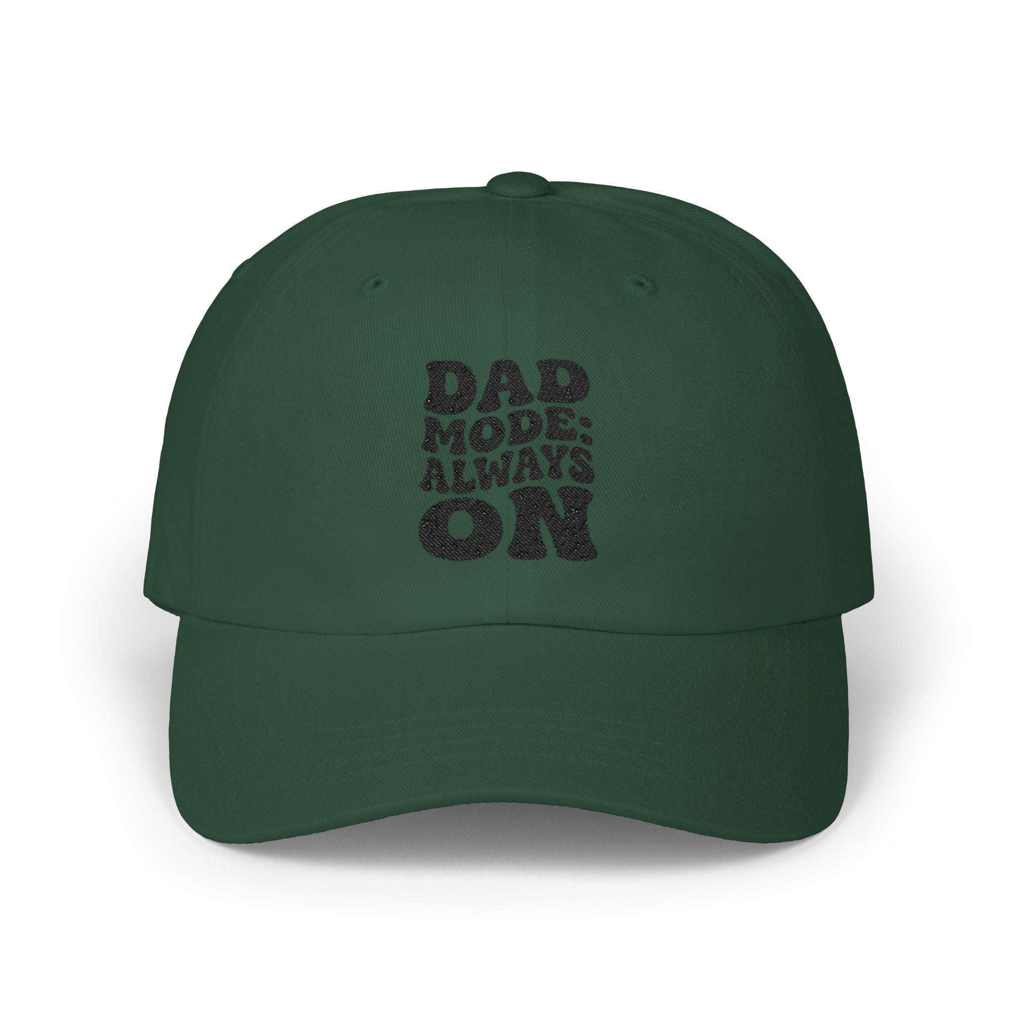 DAD MODE: ALWAYS ON Cap — Classic Dad Hat for Fathers & New Dads