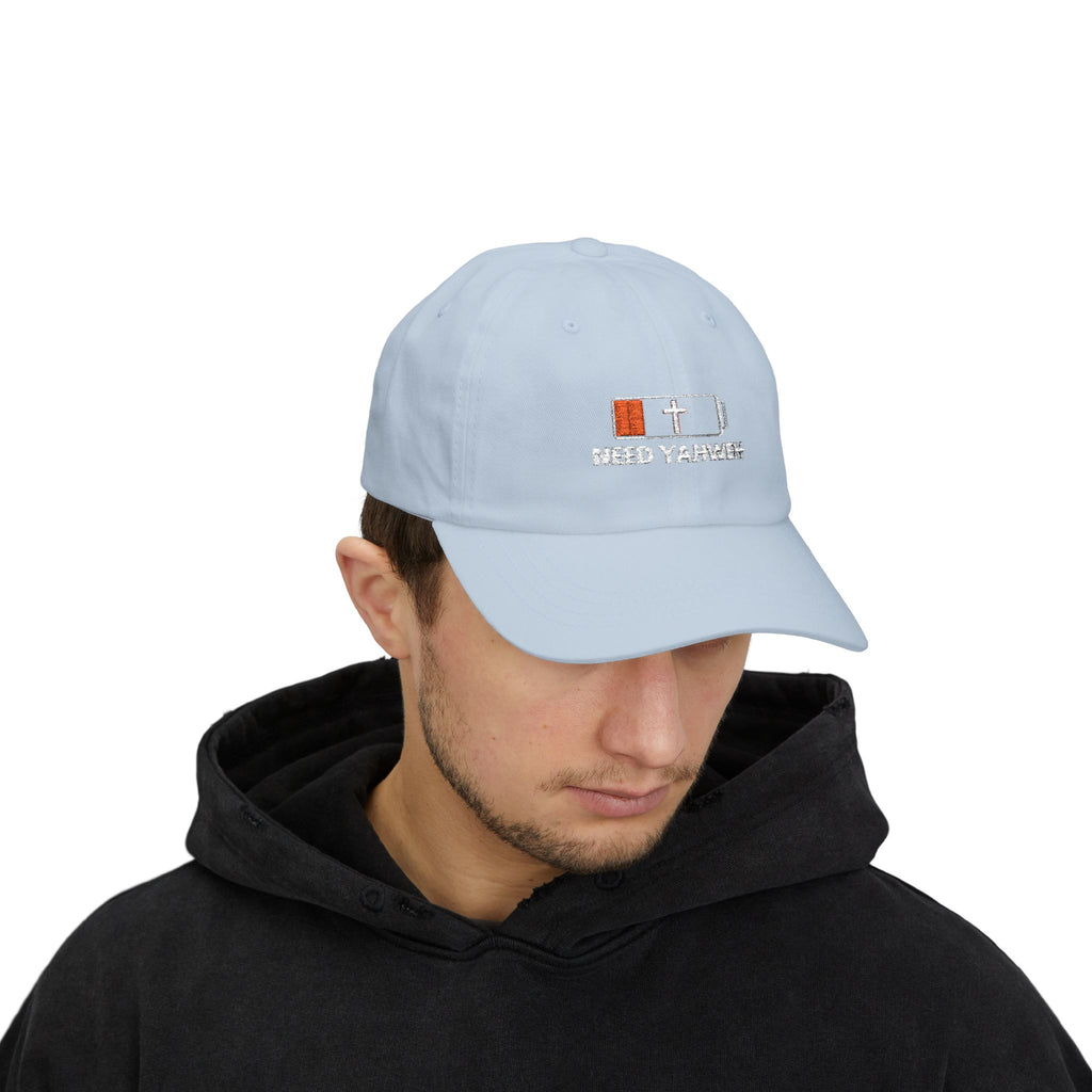 Need Yahweh Embroidered Dad Cap — Christian Faith Baseball Hat