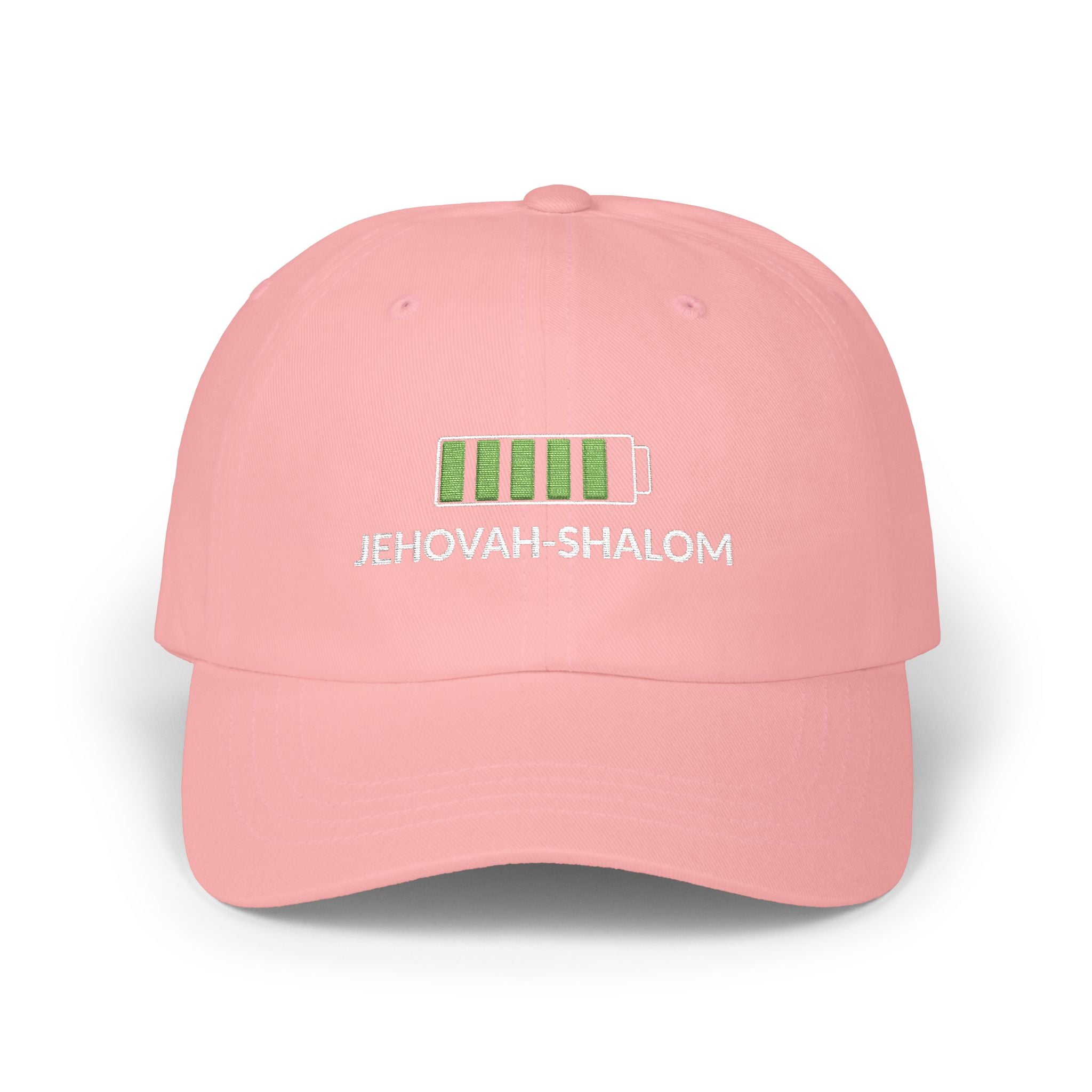 Jehovah Shalom Battery Icon Dad Cap
