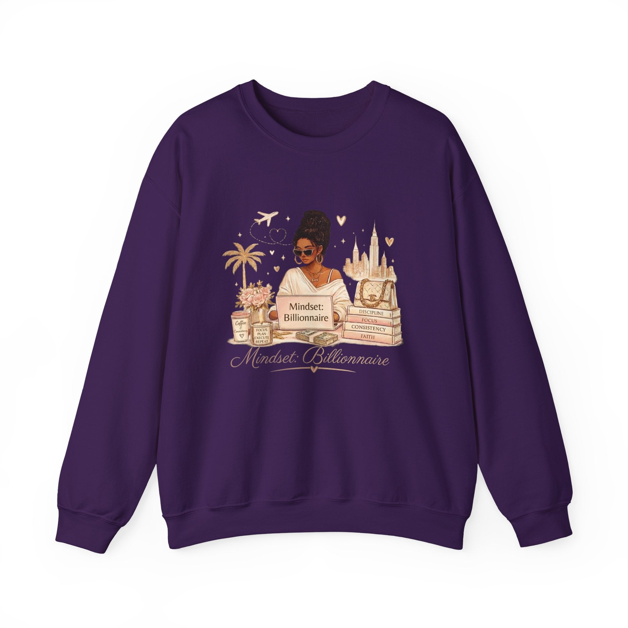 Mindset: Billionaire Sweatshirt — Luxe Travel & Ambition Crewneck