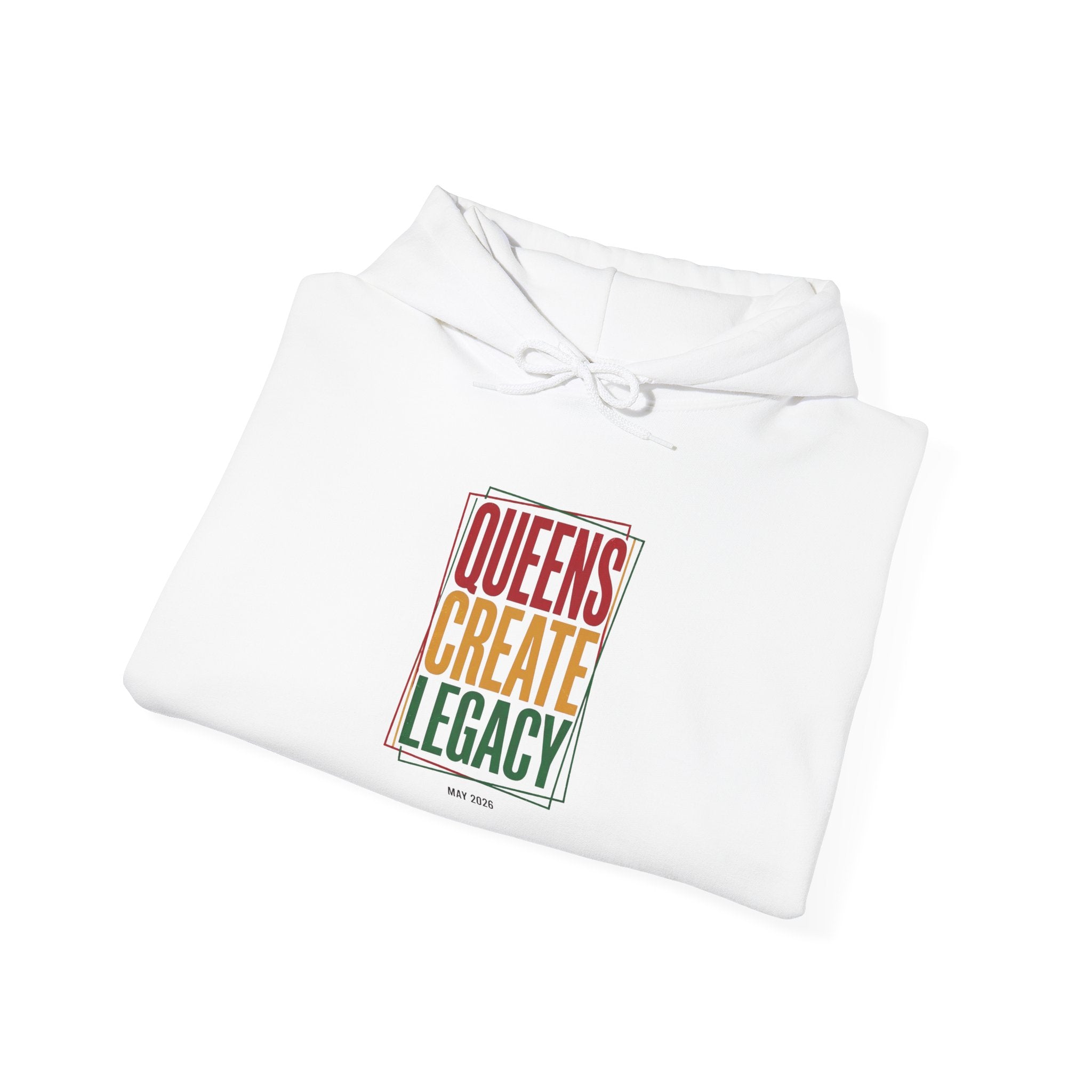 Queens Create Legacy Hoodie | Juneteenth Pan-African Colors, Black Pride