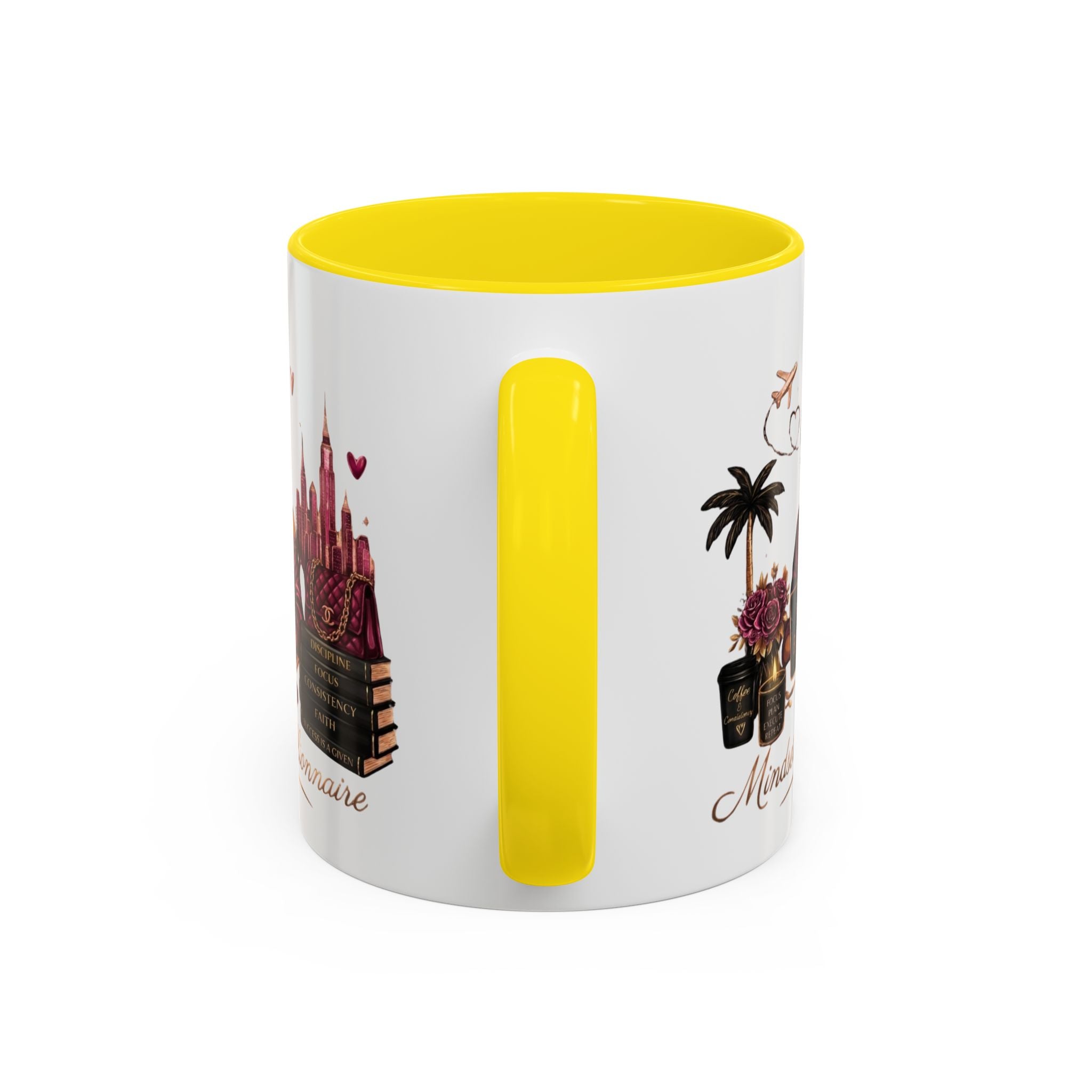 Mindset Billionaire Coffee Mug — Empowerment Coffee Cup for Ambitious Women