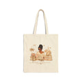 Canvas Tote — 'Manifest Millionaire' Travel-Inspired Shopper Bag