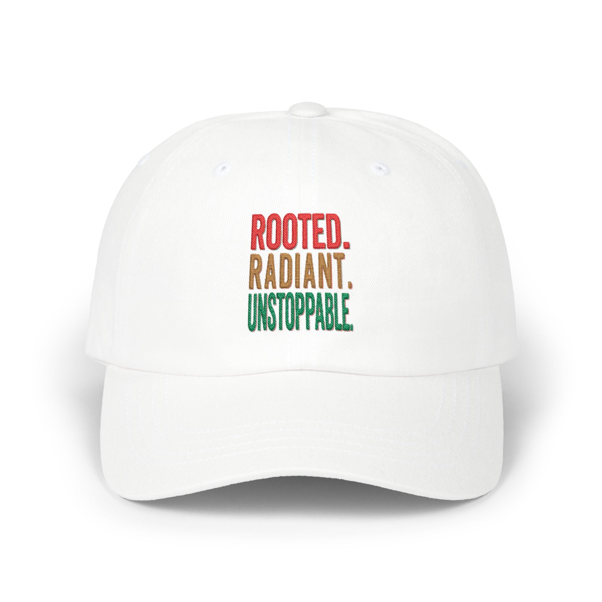 Rooted Radiant Unstoppable Dad Cap