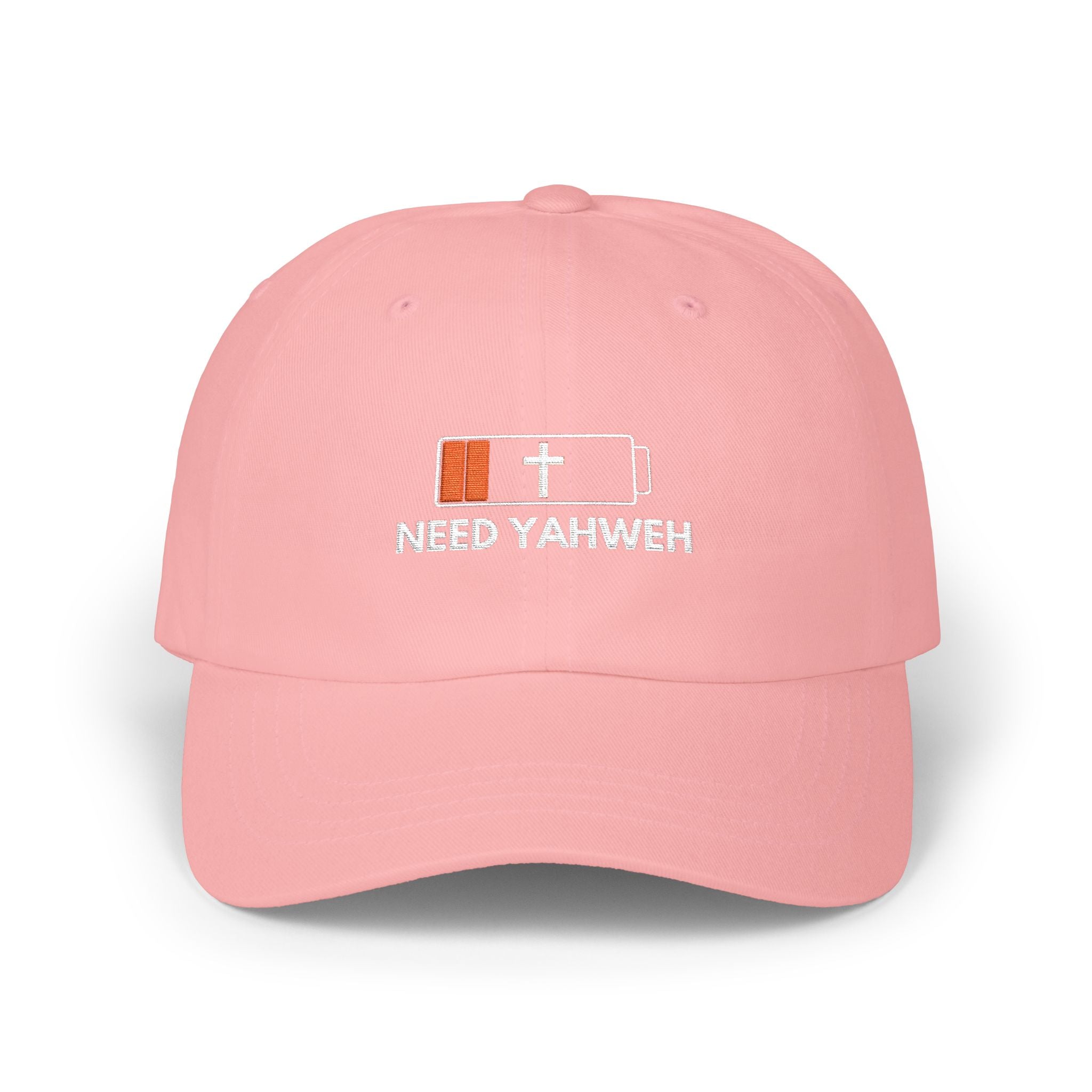 Need Yahweh Embroidered Dad Cap — Christian Faith Baseball Hat