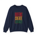 Queens Create Legacy Sweatshirt | Juneteenth Pan-African Colors, Black Pride 1865