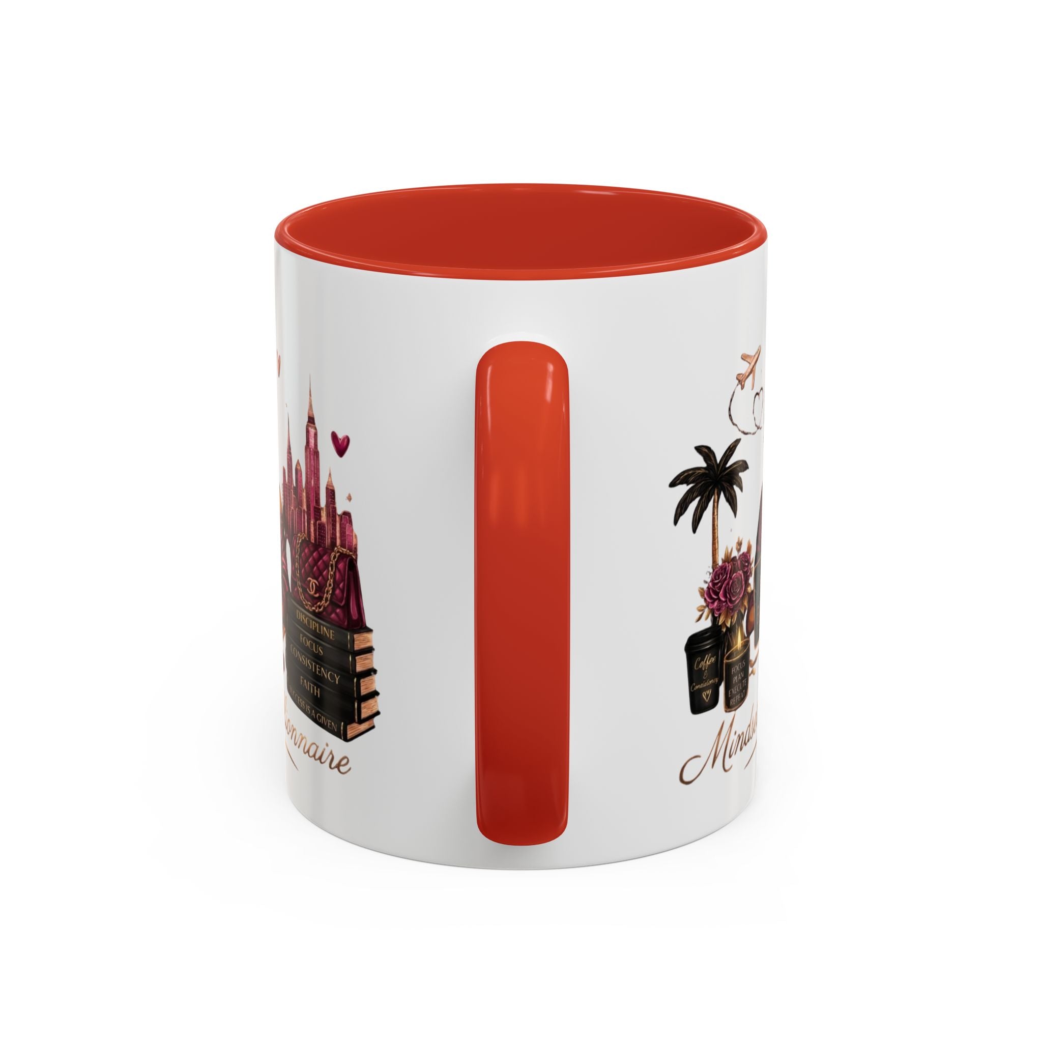 Mindset Billionaire Coffee Mug — Empowerment Coffee Cup for Ambitious Women