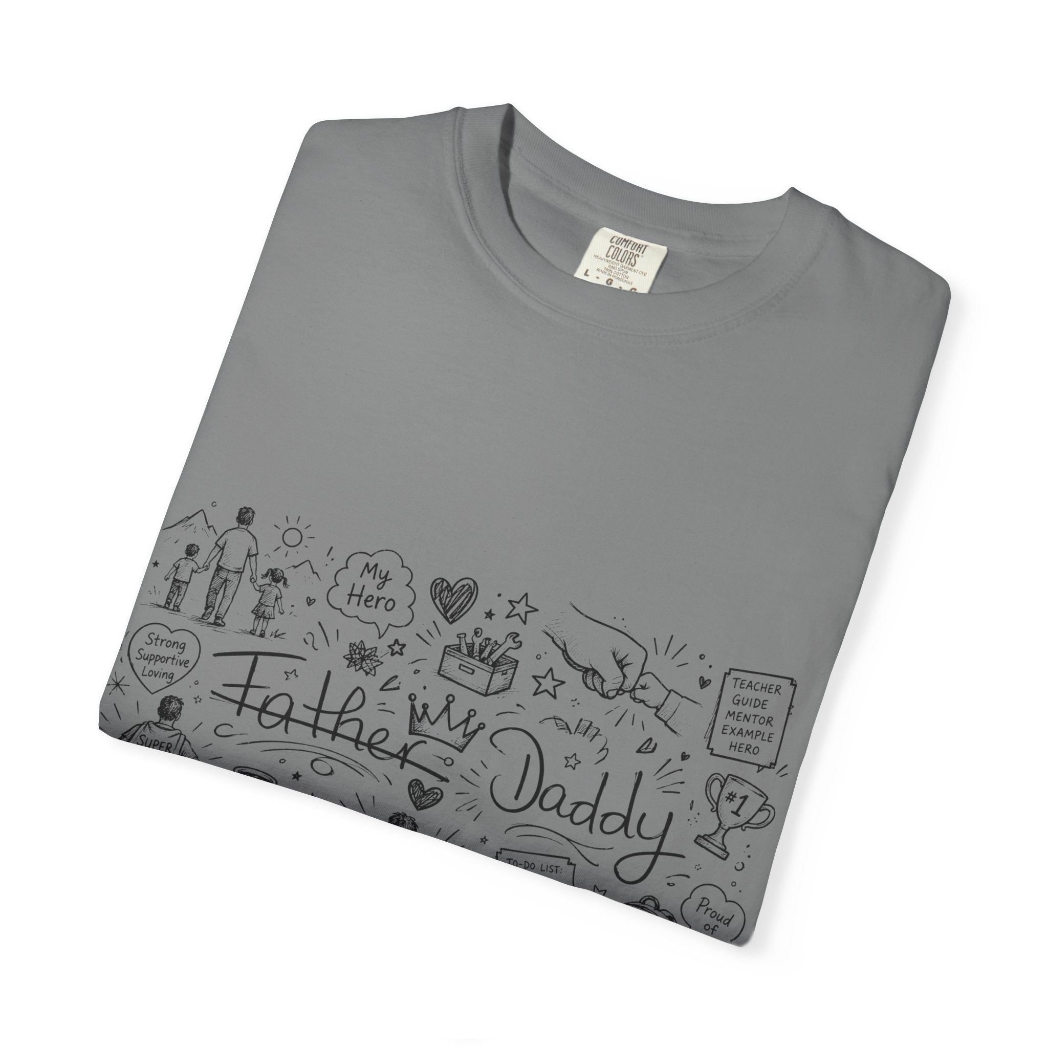 Father/Daddy Doodle T-Shirt — Fathers Day Gift Tee