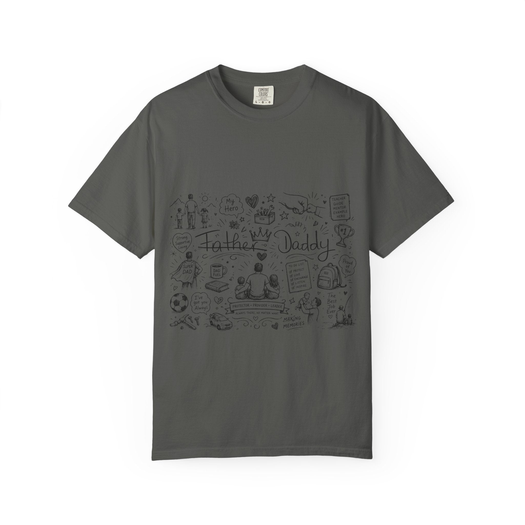 Father/Daddy Doodle T-Shirt — Fathers Day Gift Tee