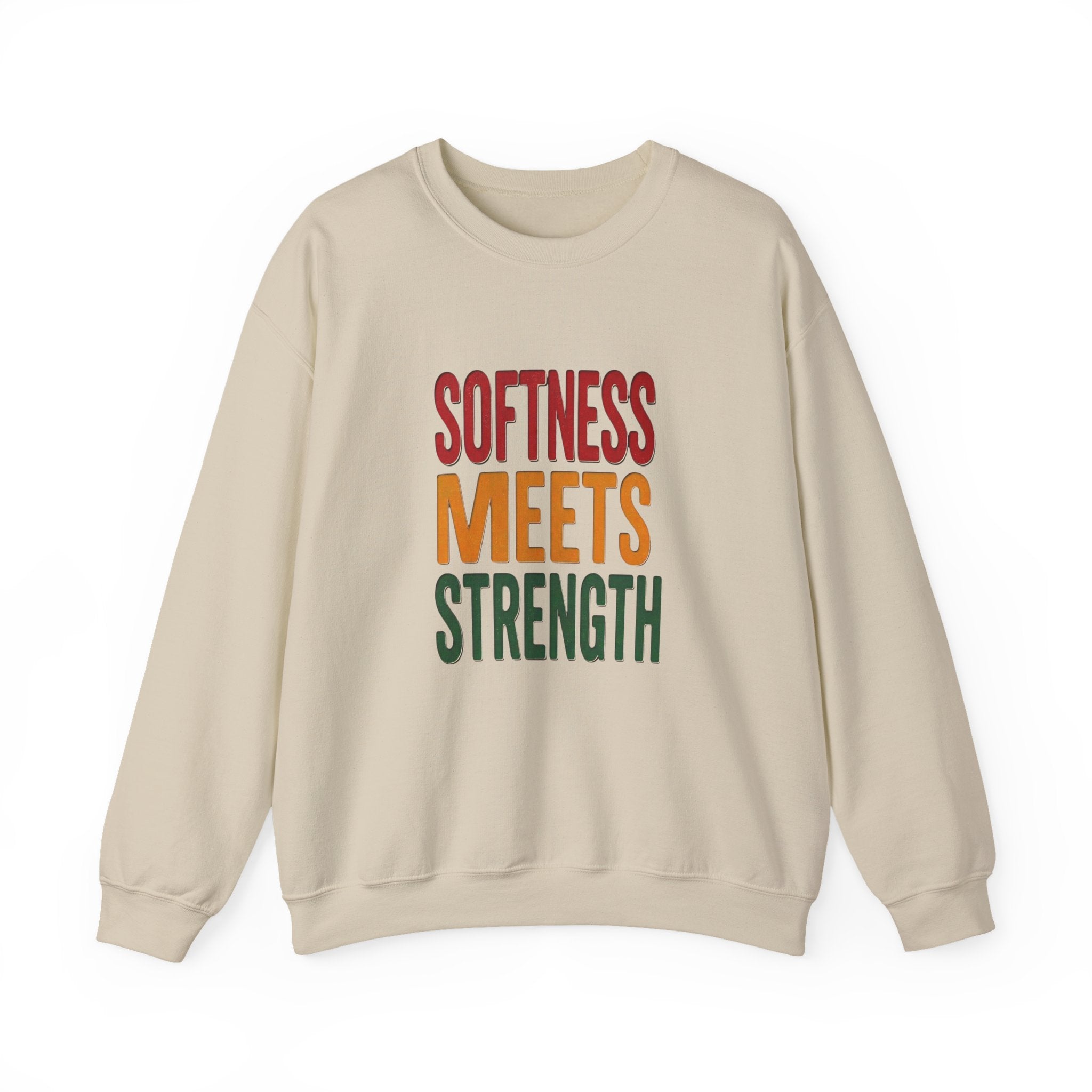 Softness Meets Strength Sweatshirt | Juneteenth Pan-African 1865 Freedom