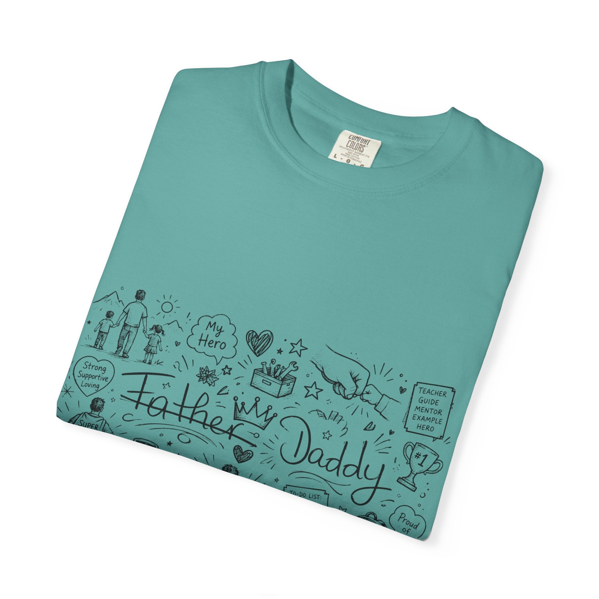 Father/Daddy Doodle T-Shirt — Fathers Day Gift Tee