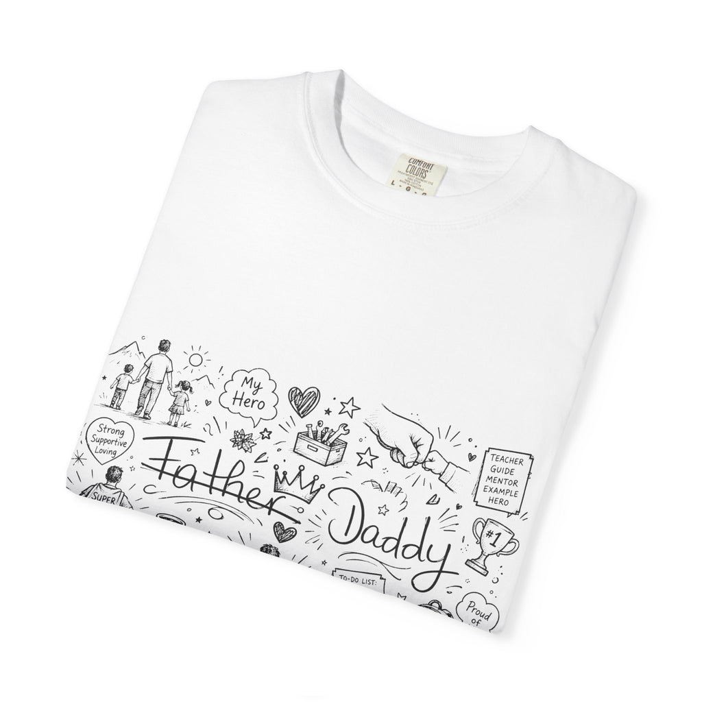 Father/Daddy Doodle T-Shirt — Fathers Day Gift Tee