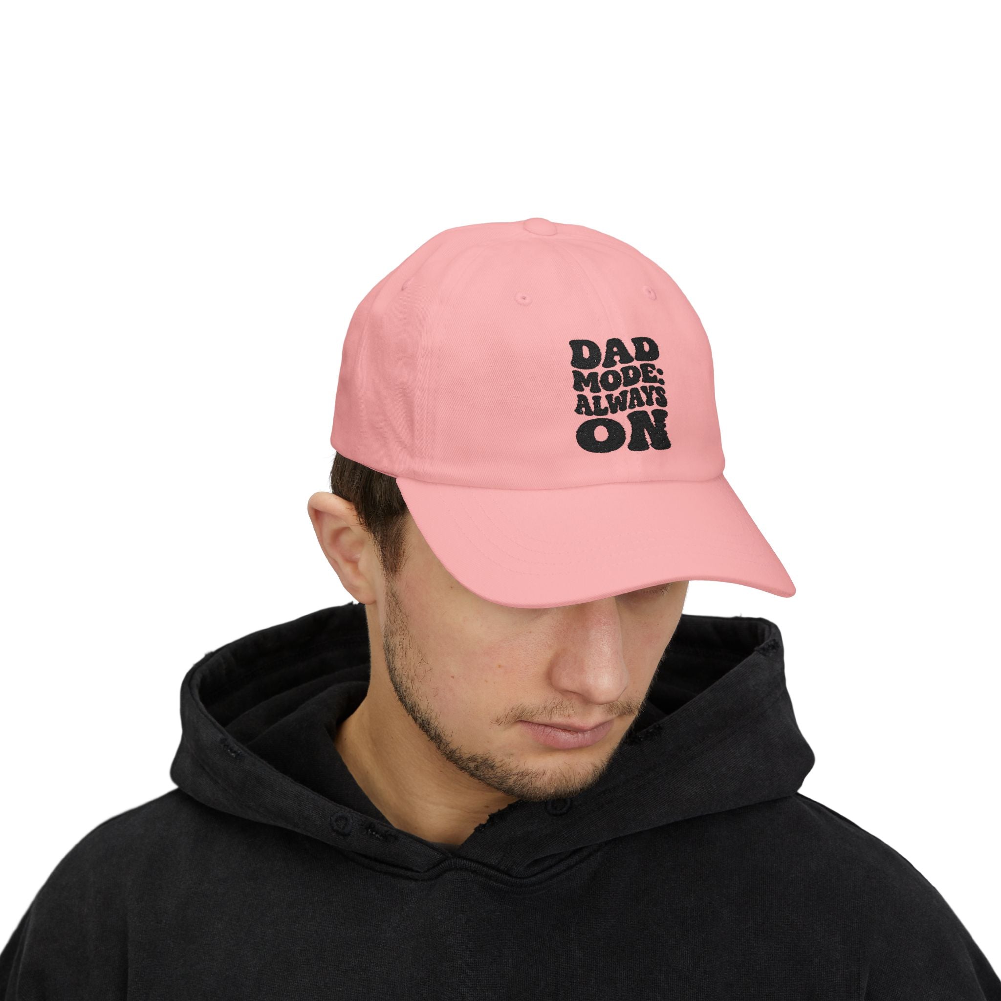 DAD MODE: ALWAYS ON Cap — Classic Dad Hat for Fathers & New Dads