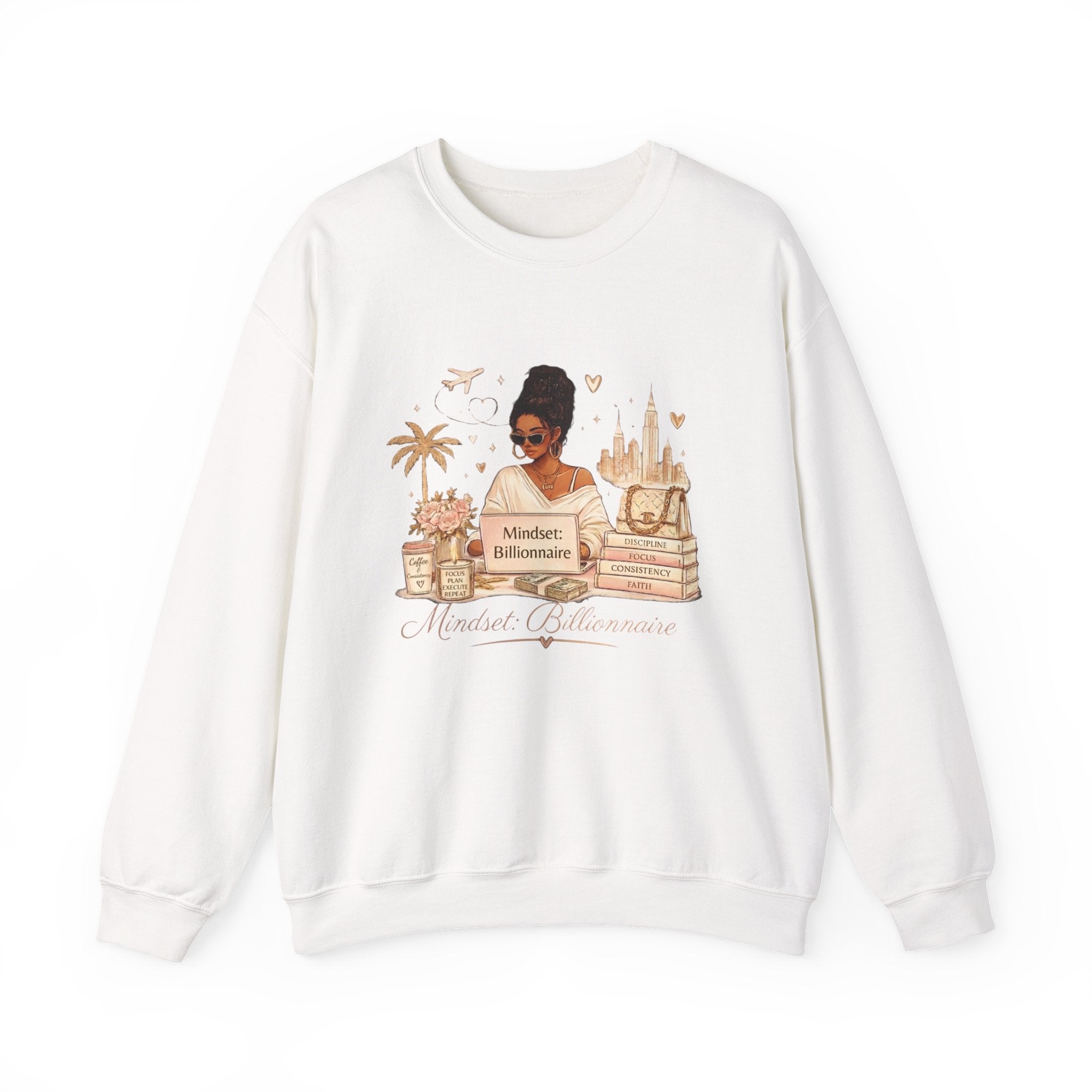 Mindset: Billionaire Sweatshirt — Luxe Travel & Ambition Crewneck