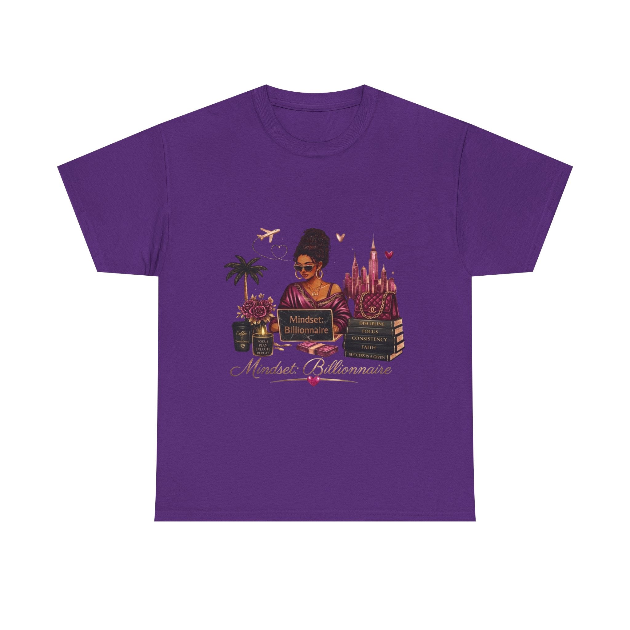 Black Mompreneur Travel Tee — Mom Boss Entrepreneur Shirt