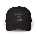 Dad Cap — Elegant Fierce Fearless Floral Embroidered Hat