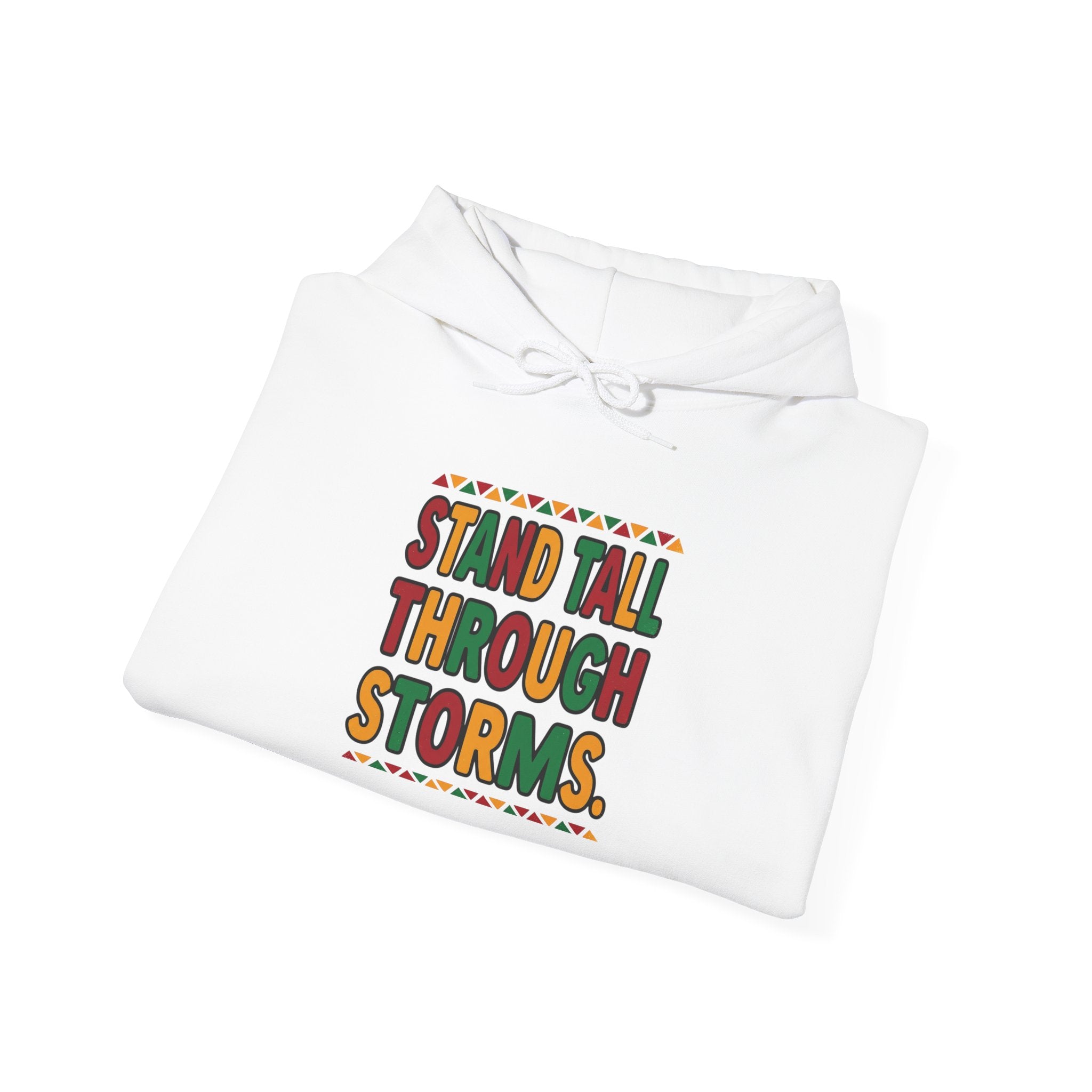 Stand Tall Through Storms Hoodie | Juneteenth Pan-African Freedom 1865