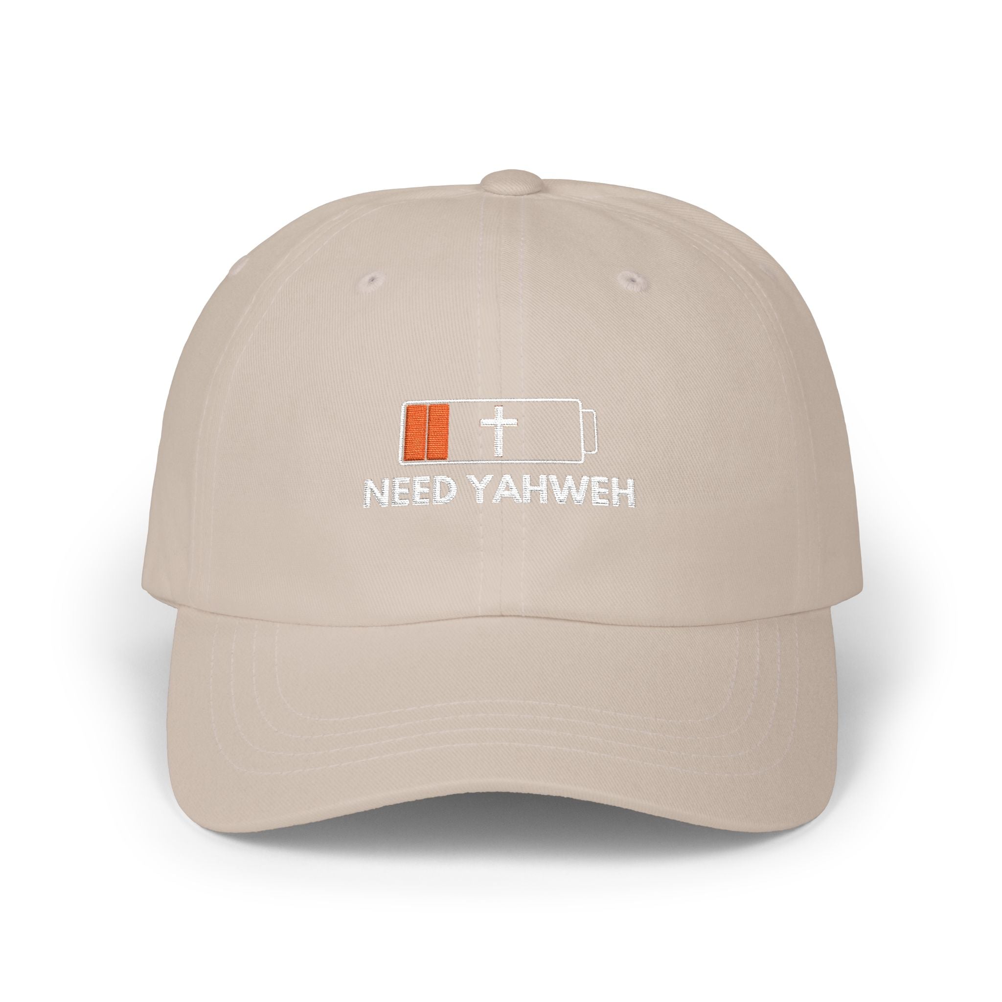 Need Yahweh Embroidered Dad Cap — Christian Faith Baseball Hat
