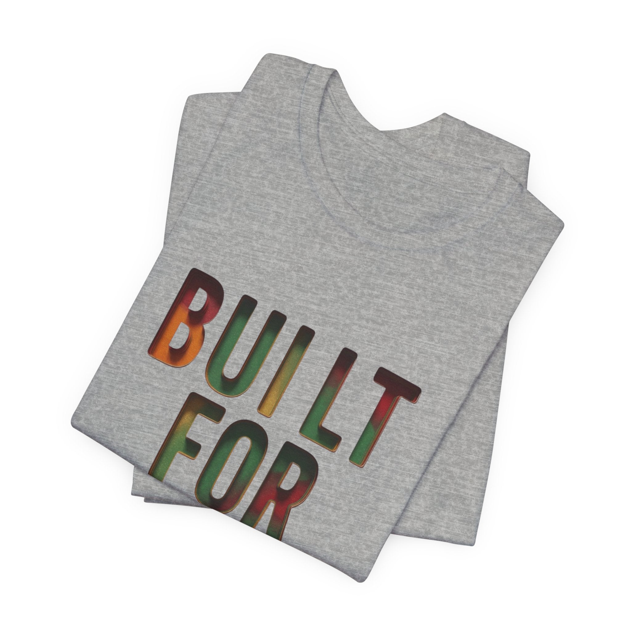 Built For More T-Shirt | Juneteenth Pan-African 1865 Freedom Typography