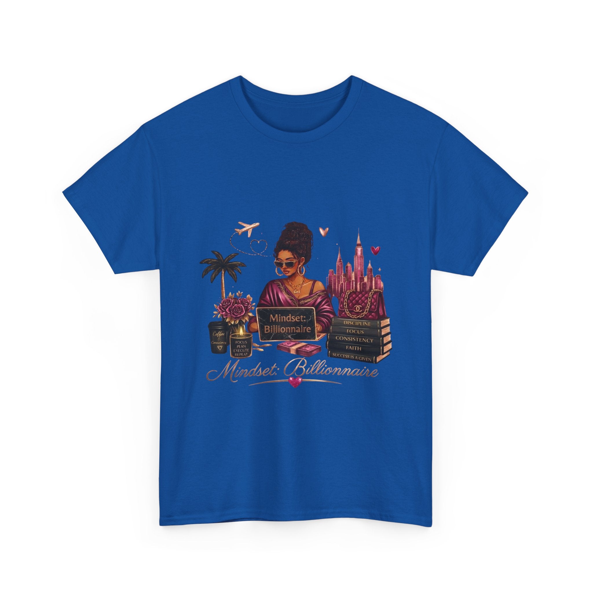 Black Mompreneur Travel Tee — Mom Boss Entrepreneur Shirt