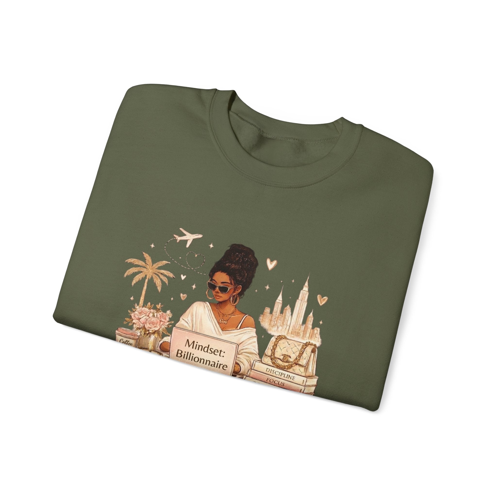Mindset: Billionaire Sweatshirt — Luxe Travel & Ambition Crewneck