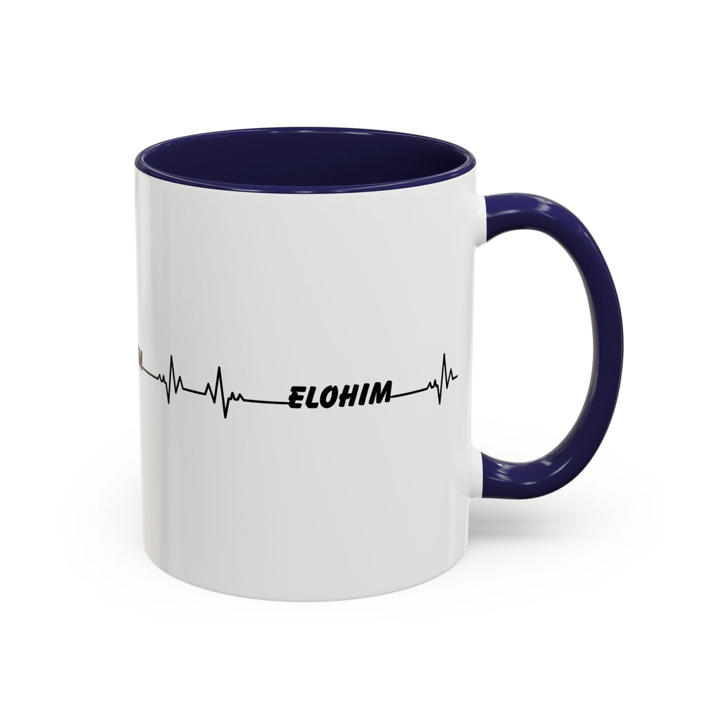 Elohim Heartbeat Accent Coffee Mug — 11/15oz
