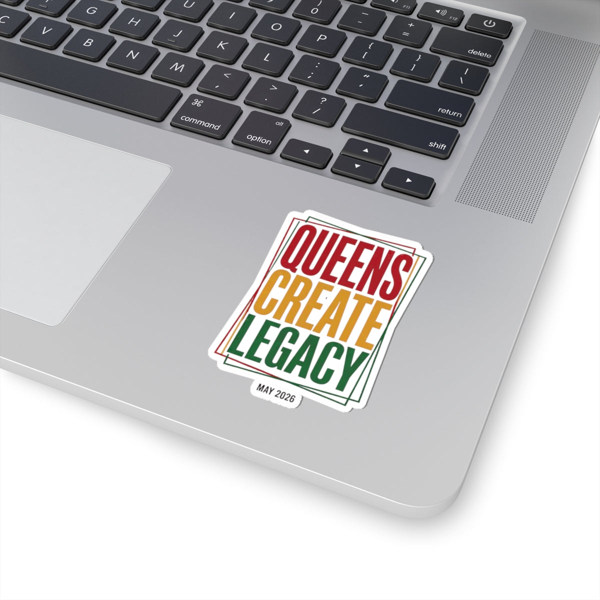 Queens Create Legacy Kiss-Cut Stickers | Juneteenth Pan-African Colors