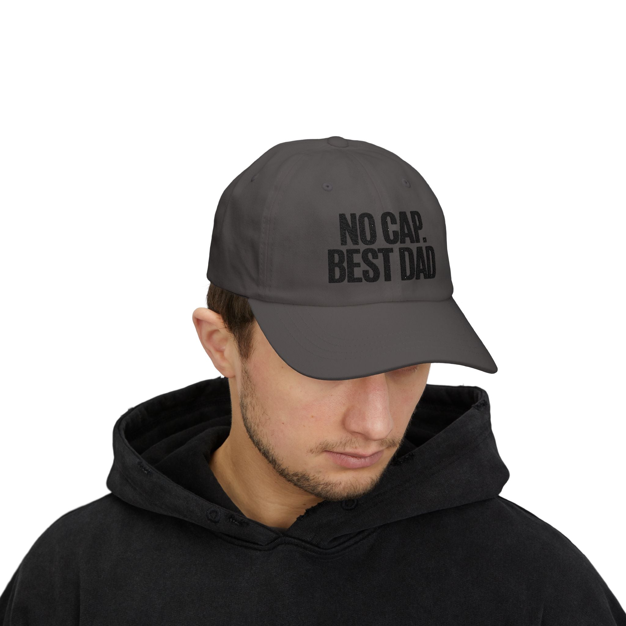 Classic Dad Cap — NO CAP. BEST DAD. Father's Day Hat
