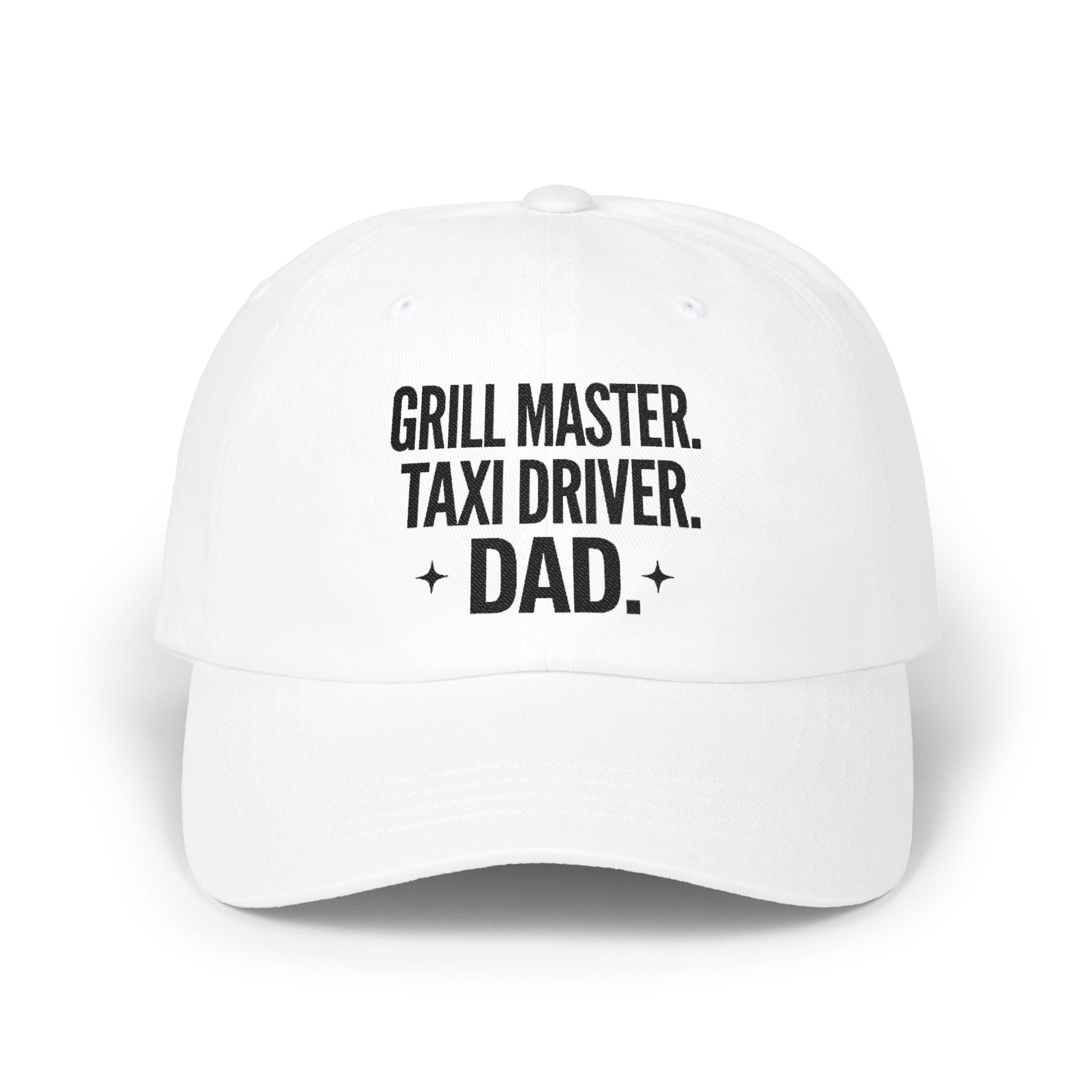 Grill Master Taxi Driver Dad Cap – Embroidered Classic Dad Hat for Father’s Day