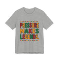 Pressure Makes Legends T-Shirt | Juneteenth Pan-African Colors, Freedom Message