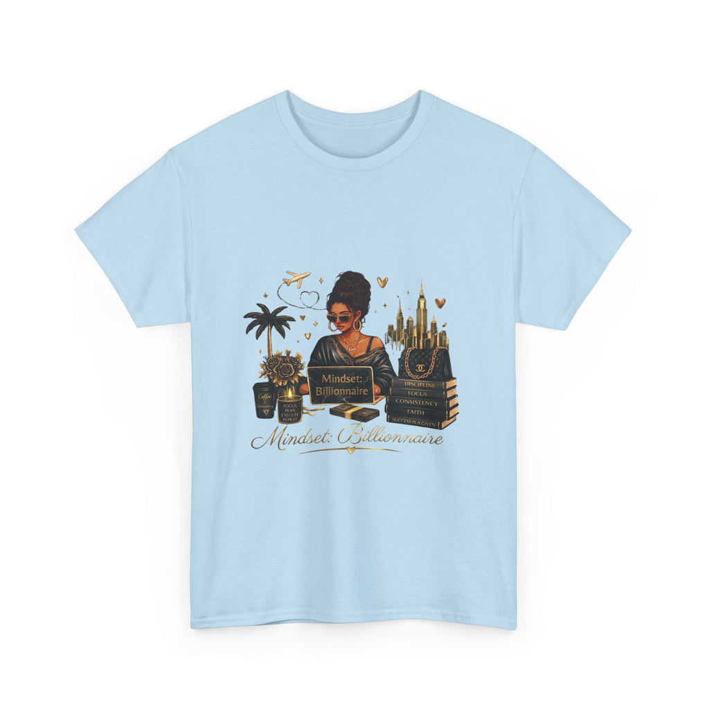 Millionnaire Mindset T-Shirt — Hustler Entrepreneur Motivational Tee