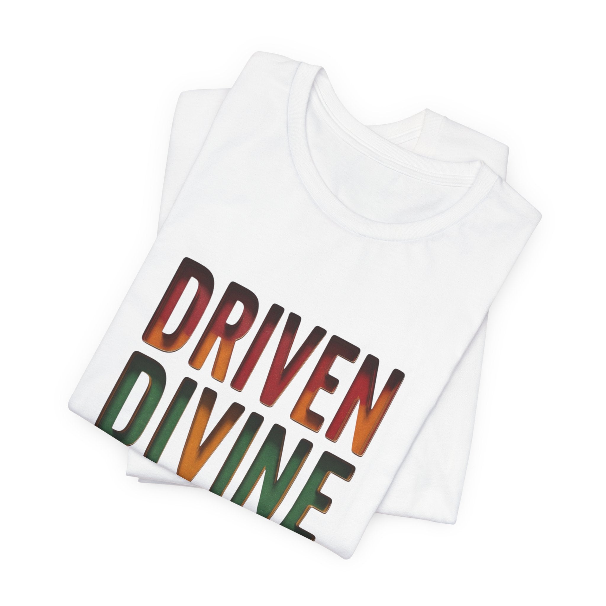 Driven Divine Different T-Shirt | Juneteenth Pan-African Typography 1865