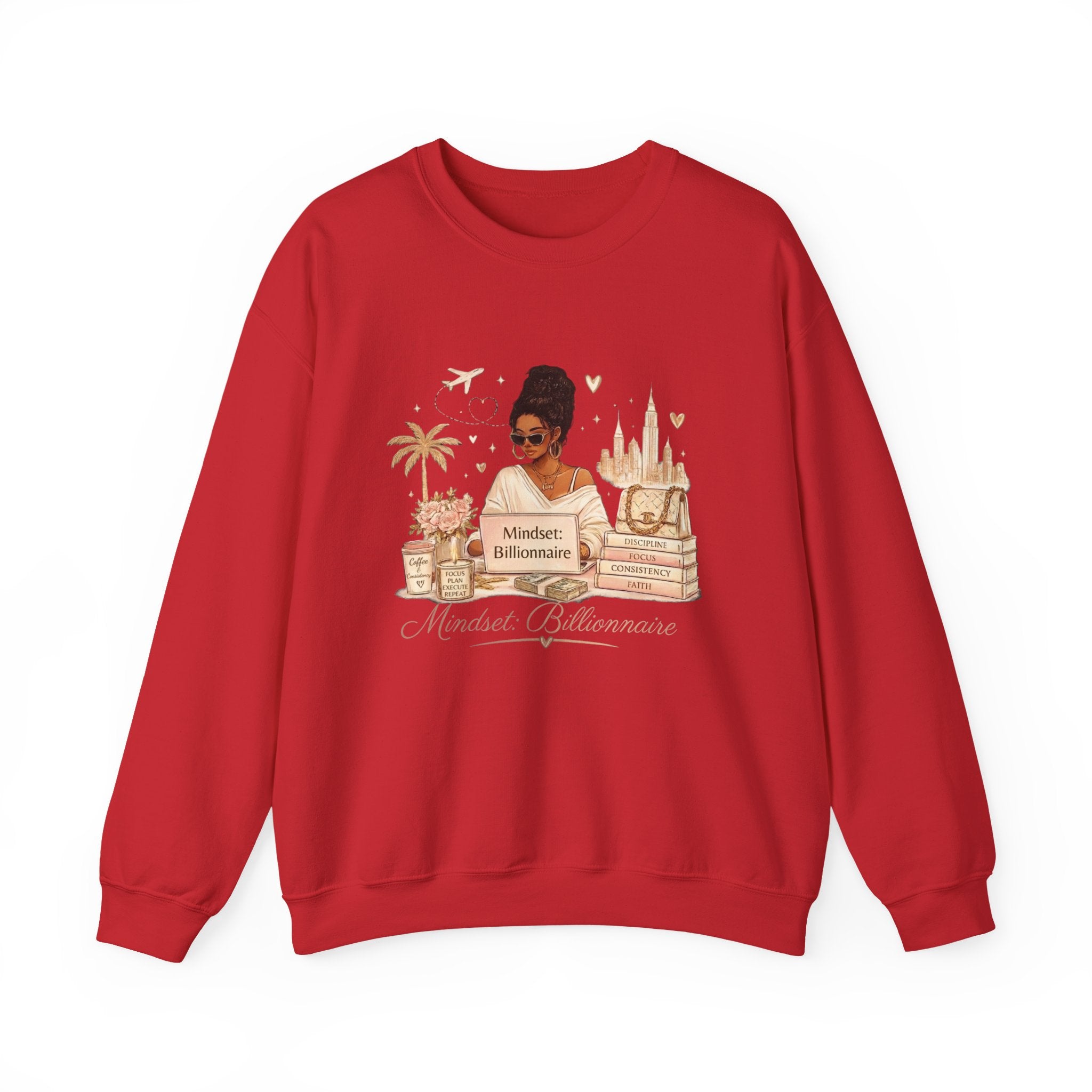 Mindset: Billionaire Sweatshirt — Luxe Travel & Ambition Crewneck