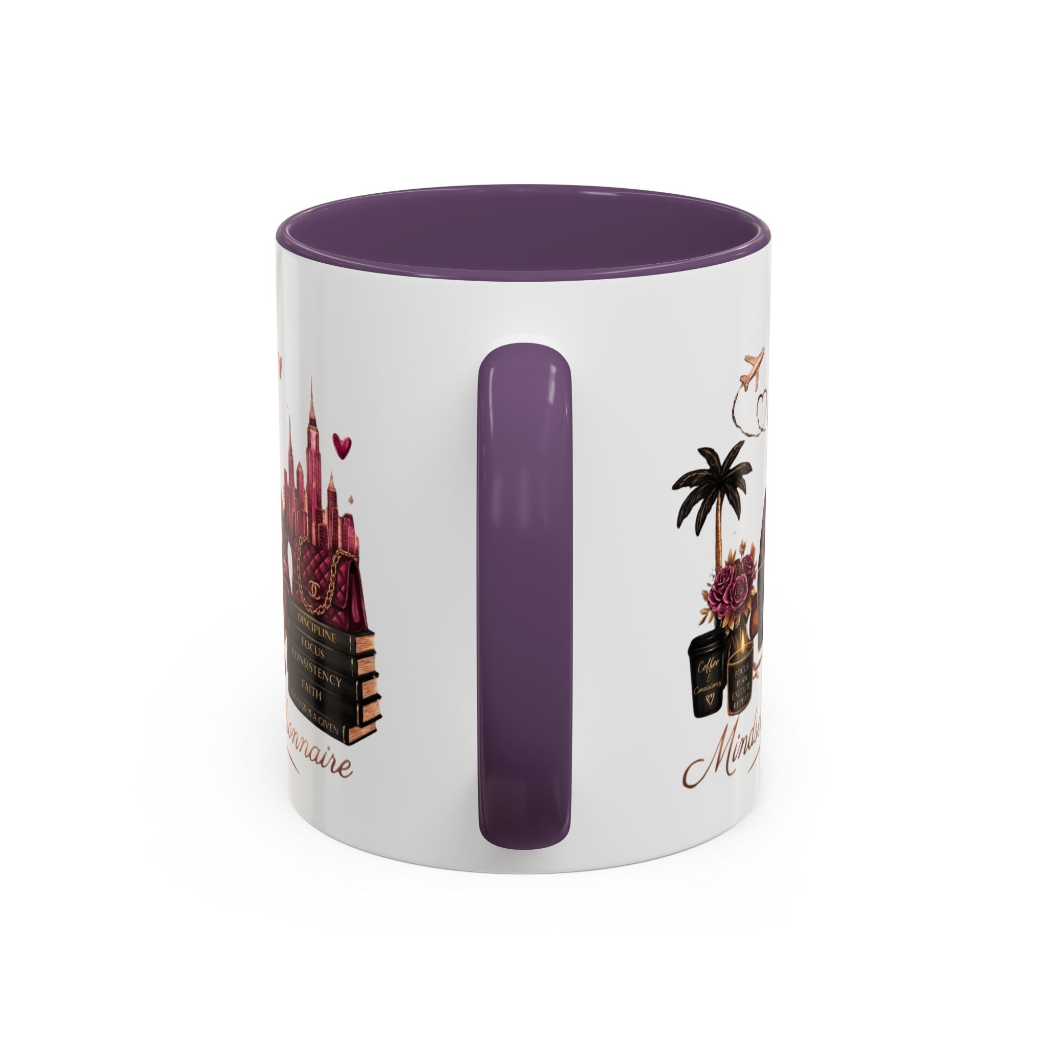 Mindset Billionaire Coffee Mug — Empowerment Coffee Cup for Ambitious Women