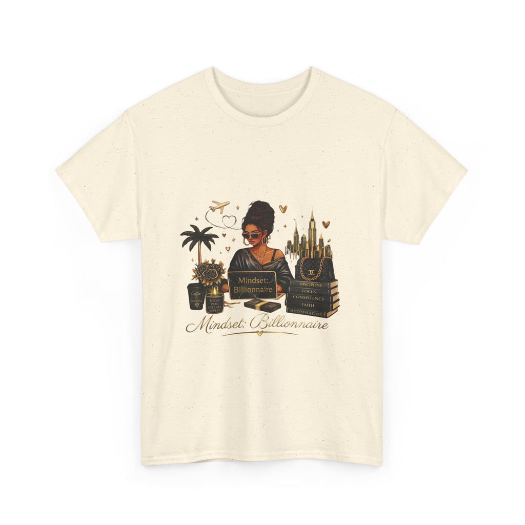 Millionnaire Mindset T-Shirt — Hustler Entrepreneur Motivational Tee