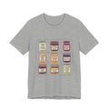 Retro Pantry Jar Illustration T-Shirt | Vintage Food Graphics, Diner Style