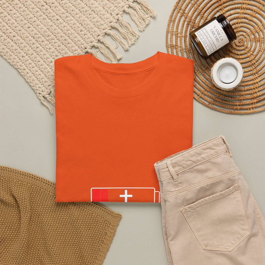 Need Jesus Low Battery Christian T-Shirt