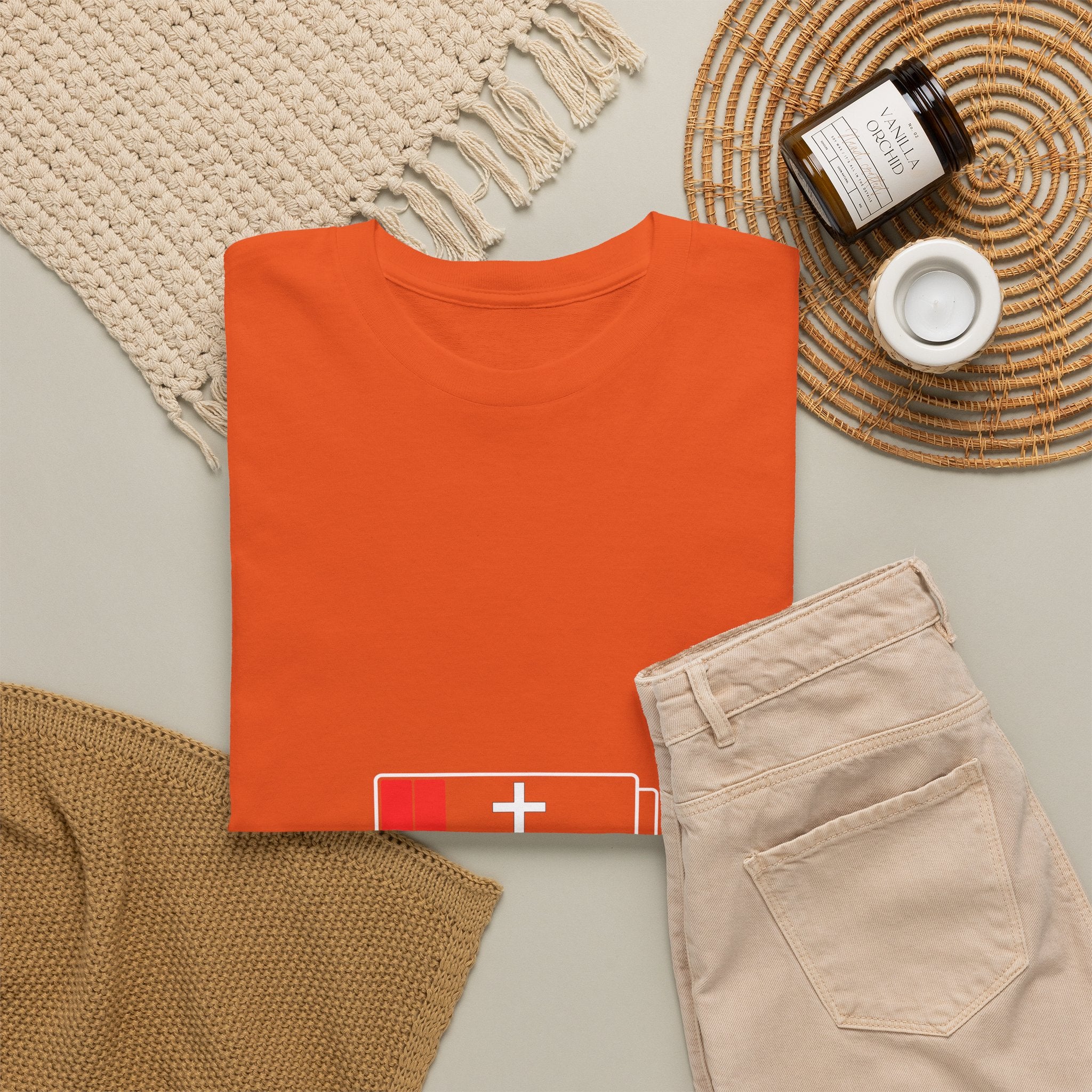 Need Jesus Low Battery Christian T-Shirt