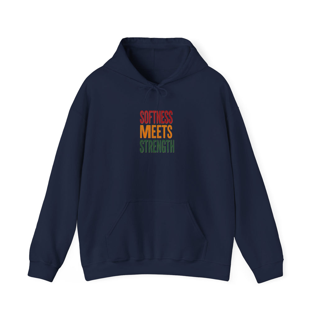 Softness Meets Strength Hoodie | Juneteenth Pan-African 1865 Freedom Pride