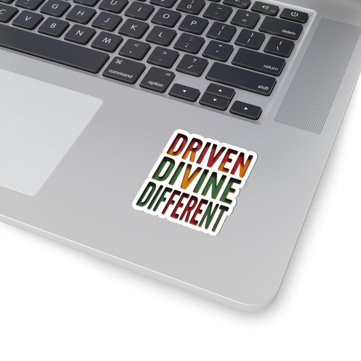 Driven Divine Different Sticker | Juneteenth Pan-African 1865 Pride