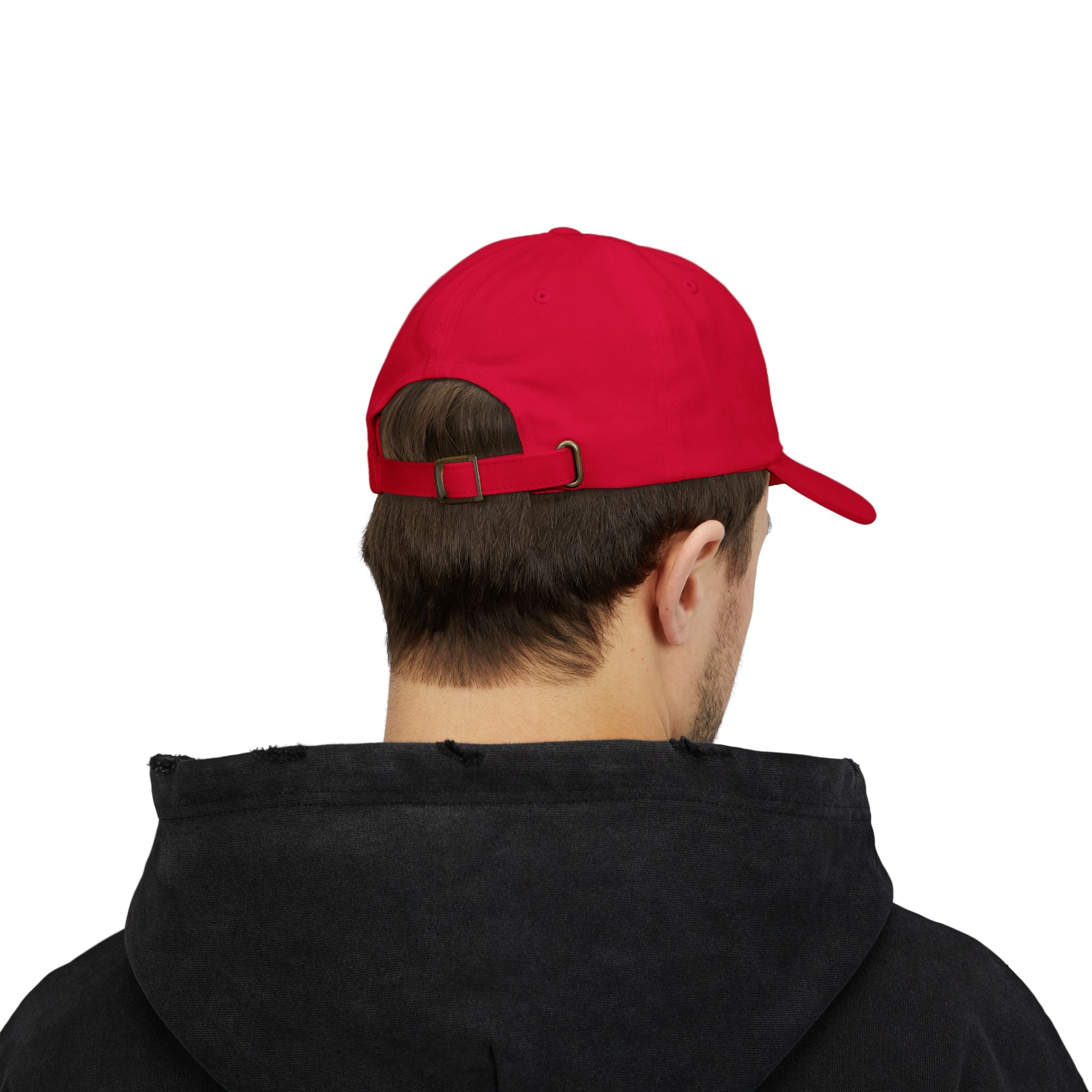Dad Cap — 'All Hard Work Through a Profit' Minimal Embroidered Hat