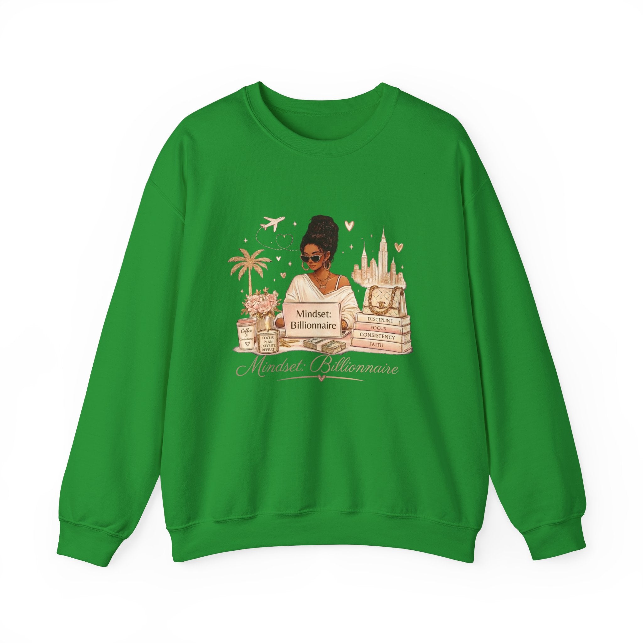 Mindset: Billionaire Sweatshirt — Luxe Travel & Ambition Crewneck
