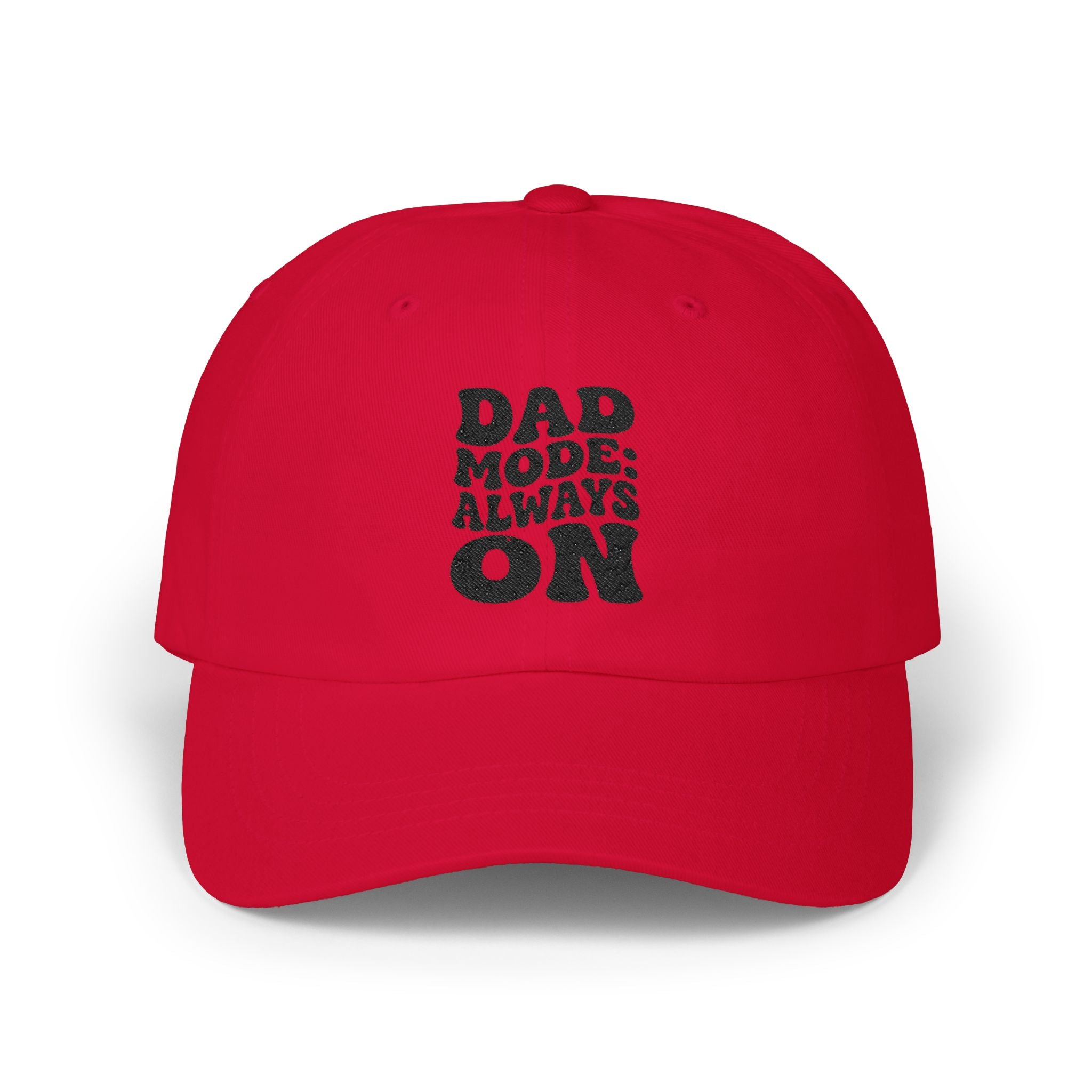 DAD MODE: ALWAYS ON Cap — Classic Dad Hat for Fathers & New Dads
